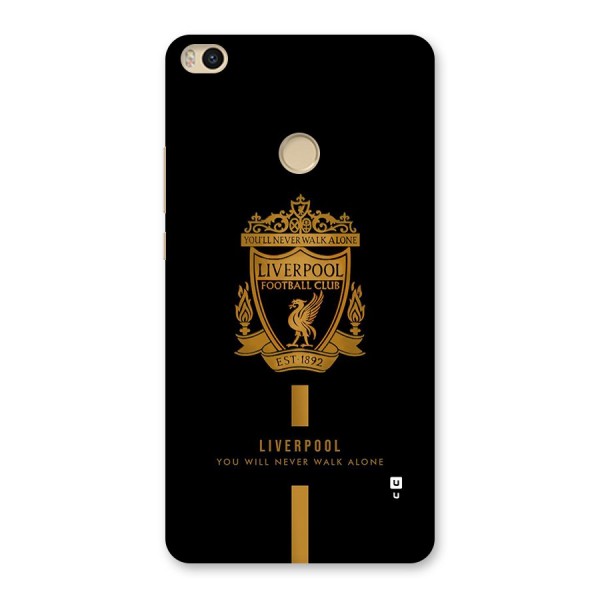LiverPool Never Walk Alone Back Case for Mi Max 2