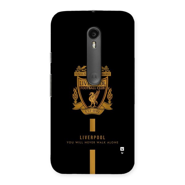 LiverPool Never Walk Alone Back Case for Moto G3