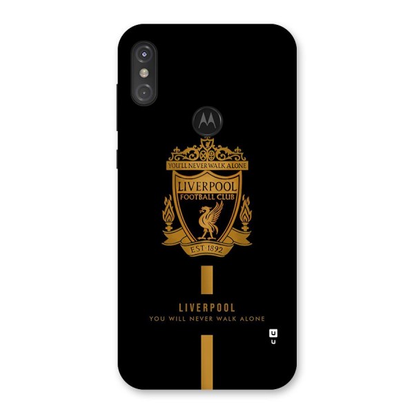 LiverPool Never Walk Alone Back Case for Motorola One Power