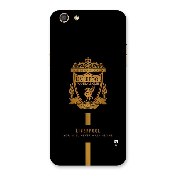 LiverPool Never Walk Alone Back Case for Oppo F3