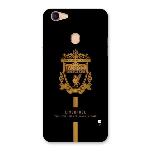 LiverPool Never Walk Alone Back Case for Oppo F5