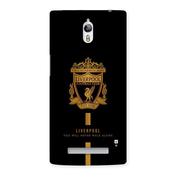 LiverPool Never Walk Alone Back Case for Oppo Find 7