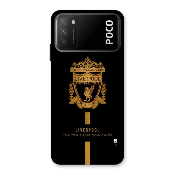 LiverPool Never Walk Alone Back Case for Poco M3