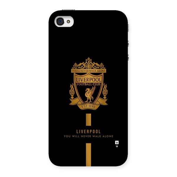 LiverPool Never Walk Alone Back Case for iPhone 4 4s