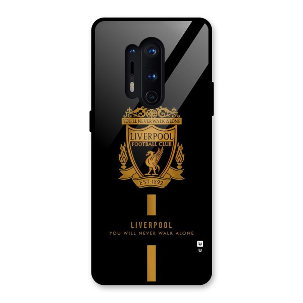 LiverPool Never Walk Alone Glass Back Case for OnePlus 8 Pro