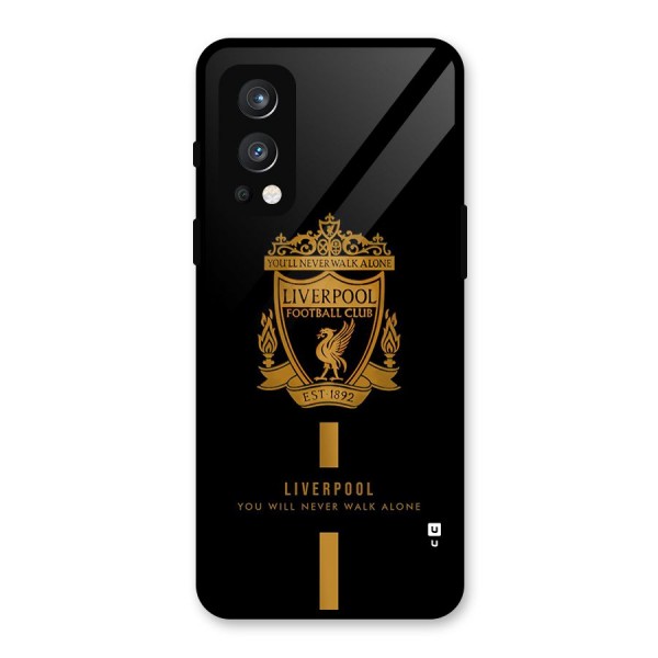 LiverPool Never Walk Alone Glass Back Case for OnePlus Nord 2 5G