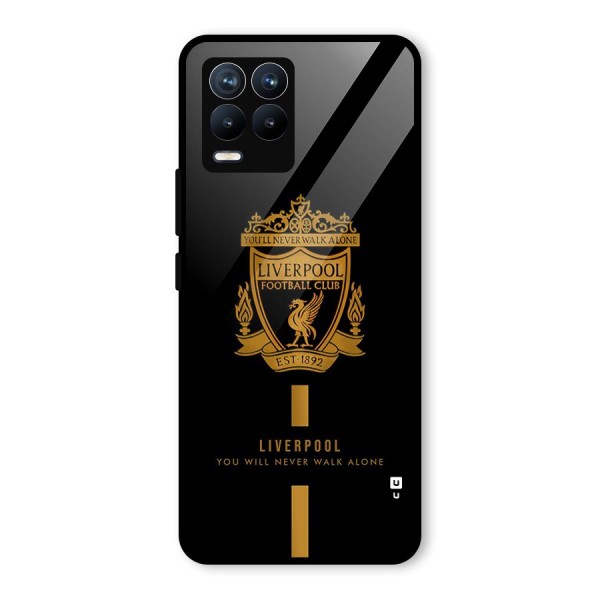LiverPool Never Walk Alone Glass Back Case for Realme 8 Pro
