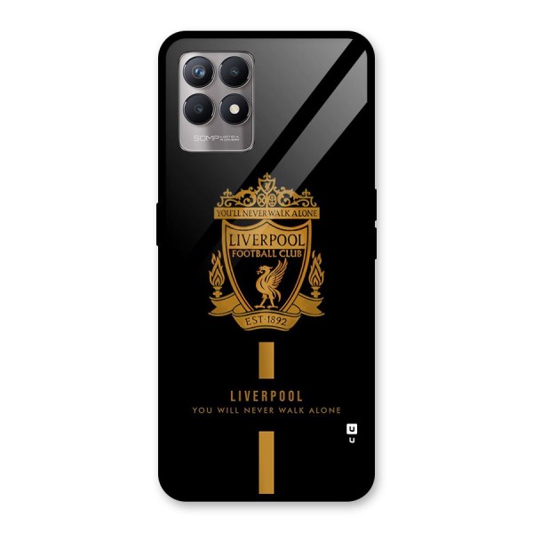 LiverPool Never Walk Alone Glass Back Case for Realme Narzo 50