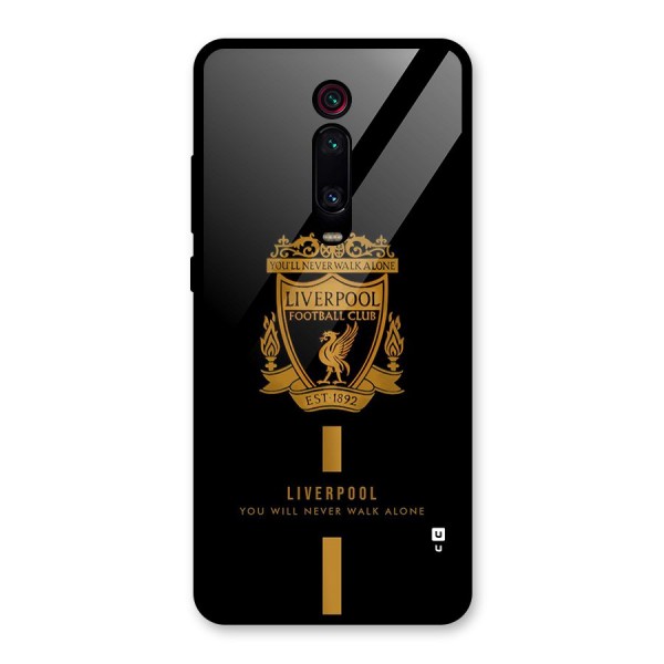 LiverPool Never Walk Alone Glass Back Case for Redmi K20 Pro