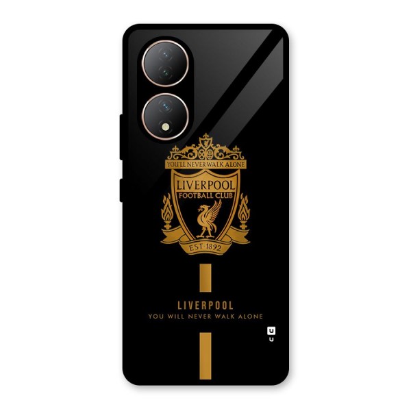 LiverPool Never Walk Alone Glass Back Case for Vivo Y100
