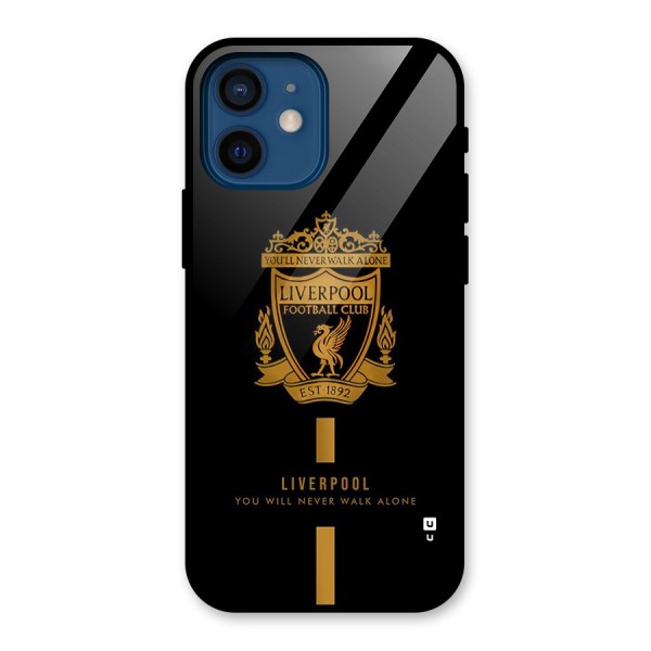 LiverPool Never Walk Alone Glass Back Case for iPhone 12 Mini
