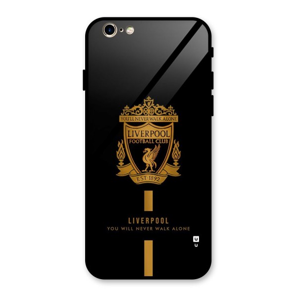 LiverPool Never Walk Alone Glass Back Case for iPhone 6 6S