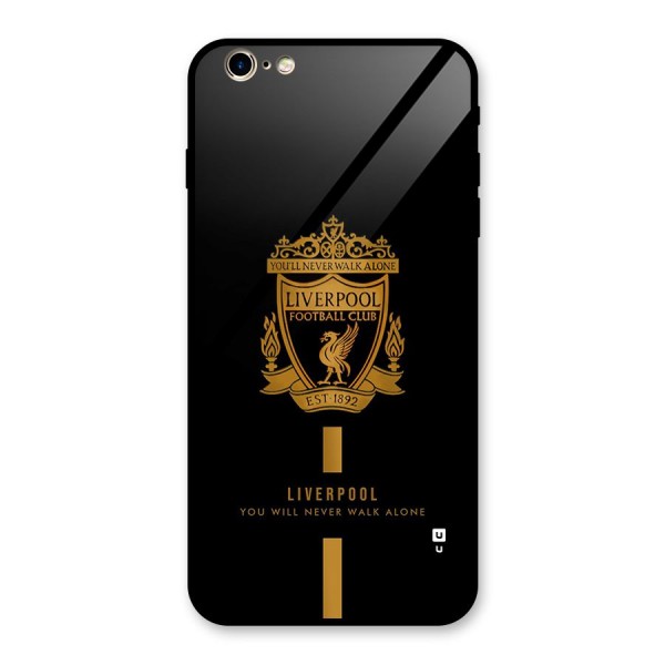 LiverPool Never Walk Alone Glass Back Case for iPhone 6 Plus 6S Plus