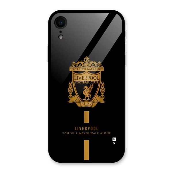 LiverPool Never Walk Alone Glass Back Case for iPhone XR
