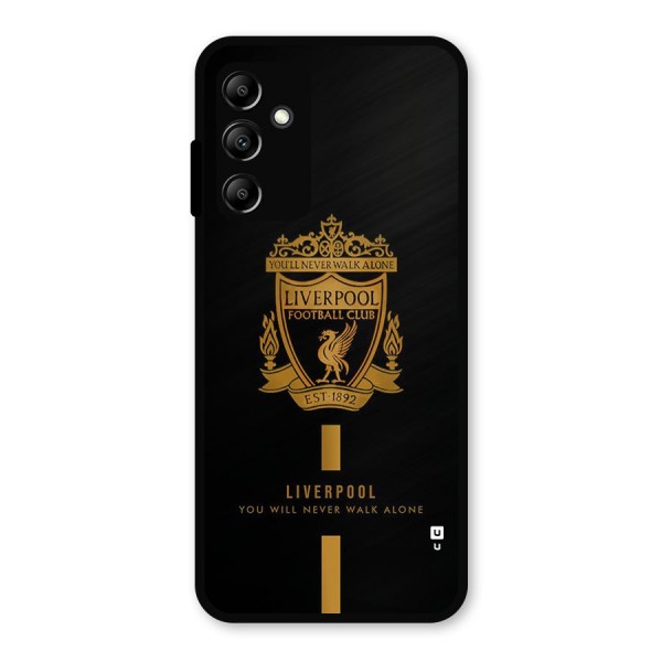 LiverPool Never Walk Alone Metal Back Case for Galaxy A14 5G