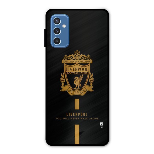 LiverPool Never Walk Alone Metal Back Case for Galaxy M52 5G