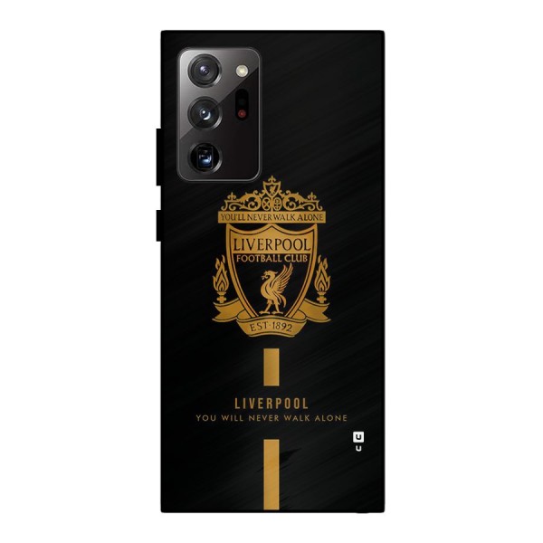 LiverPool Never Walk Alone Metal Back Case for Galaxy Note 20 Ultra