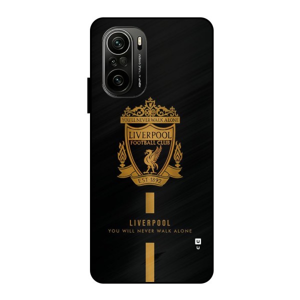 LiverPool Never Walk Alone Metal Back Case for Mi 11X Pro