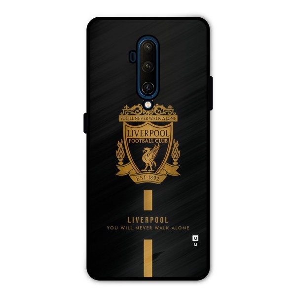 LiverPool Never Walk Alone Metal Back Case for OnePlus 7T Pro