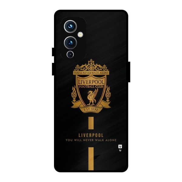 LiverPool Never Walk Alone Metal Back Case for OnePlus 9