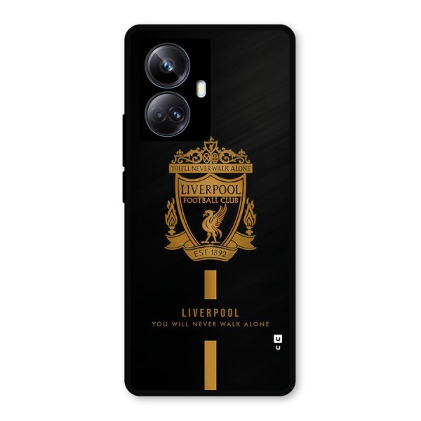 LiverPool Never Walk Alone Metal Back Case for Realme 10 Pro Plus
