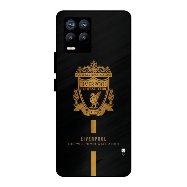 LiverPool Never Walk Alone Metal Back Case for Realme 8 Pro