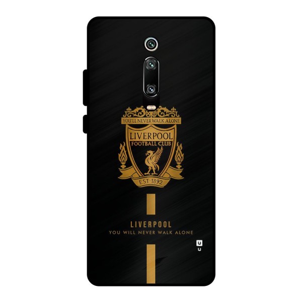 LiverPool Never Walk Alone Metal Back Case for Redmi K20 Pro