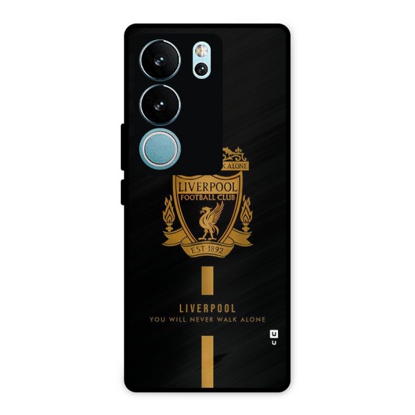 LiverPool Never Walk Alone Metal Back Case for Vivo V29