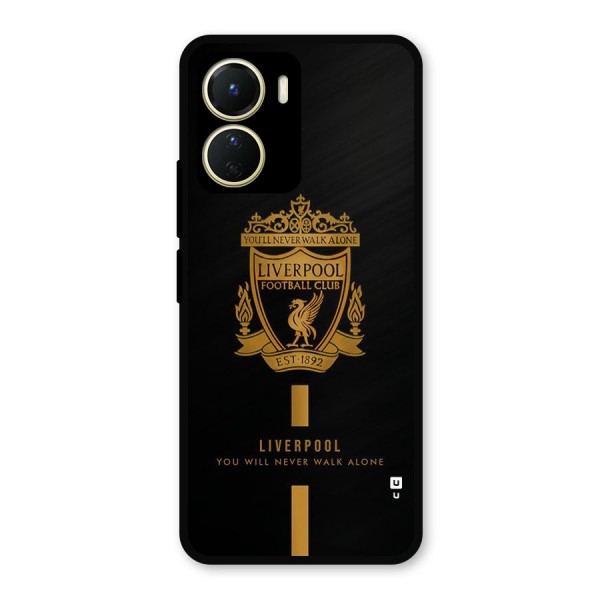 LiverPool Never Walk Alone Metal Back Case for Vivo Y16