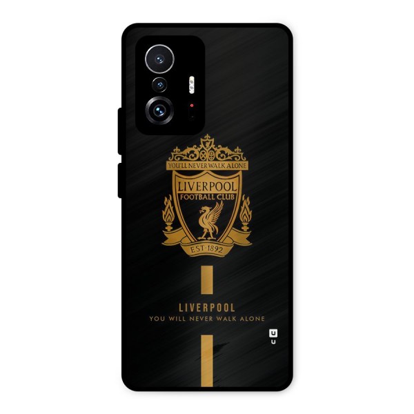 LiverPool Never Walk Alone Metal Back Case for Xiaomi 11T Pro