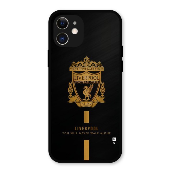 LiverPool Never Walk Alone Metal Back Case for iPhone 12