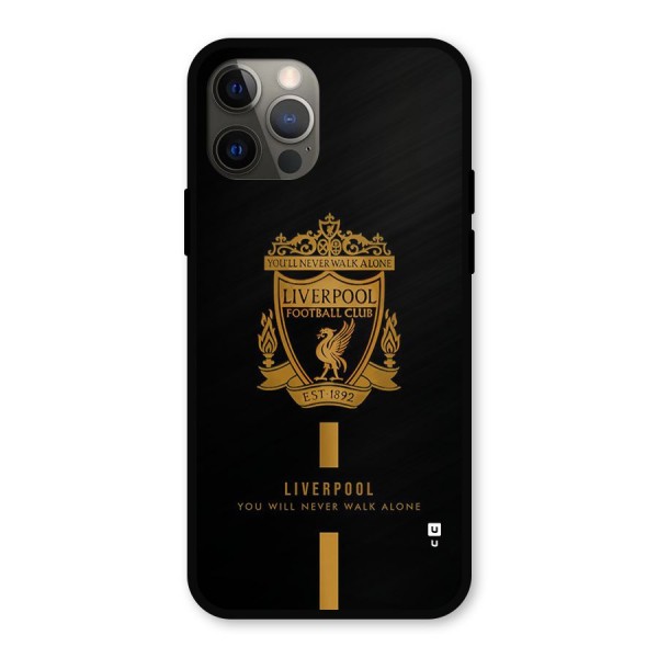 LiverPool Never Walk Alone Metal Back Case for iPhone 12 Pro