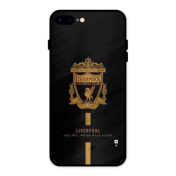 LiverPool Never Walk Alone Metal Back Case for iPhone 7 Plus
