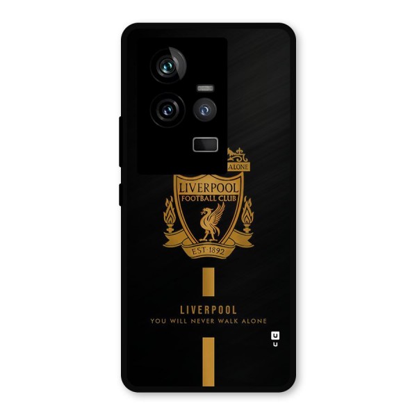 LiverPool Never Walk Alone Metal Back Case for iQOO 11 5G