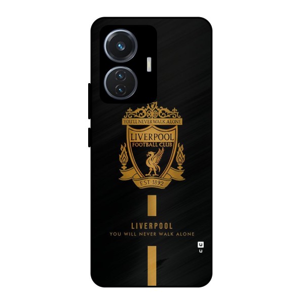LiverPool Never Walk Alone Metal Back Case for iQOO Z6 44W
