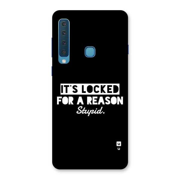 Locked For Stupid Back Case for Galaxy A9 (2018)