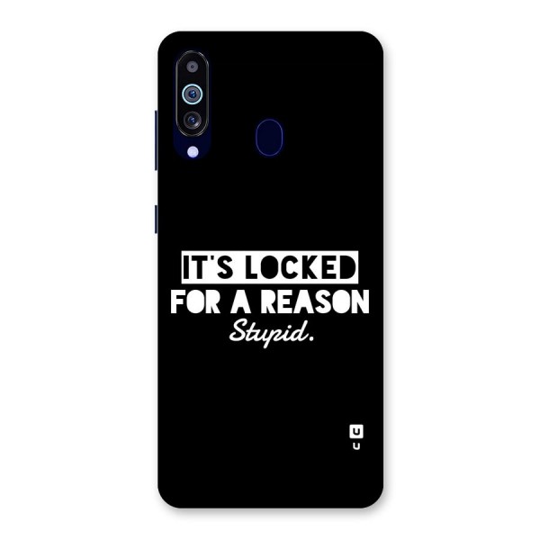 Locked For Stupid Back Case for Galaxy M40