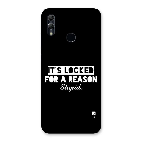 Locked For Stupid Back Case for Honor 10 Lite