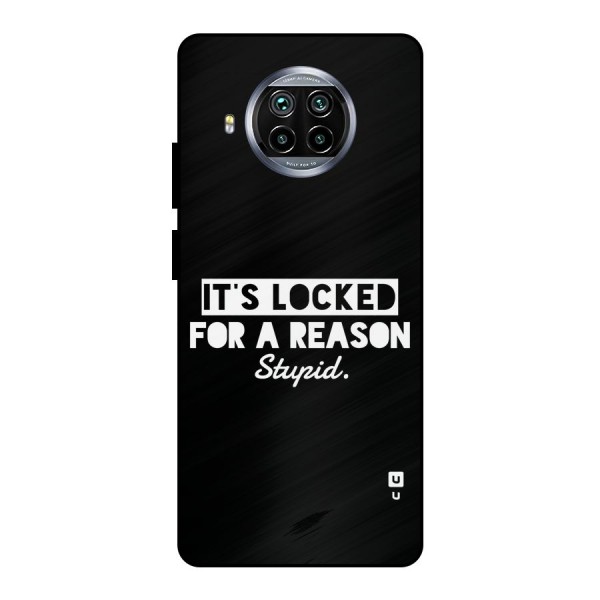 Locked For Stupid Metal Back Case for Mi 10i