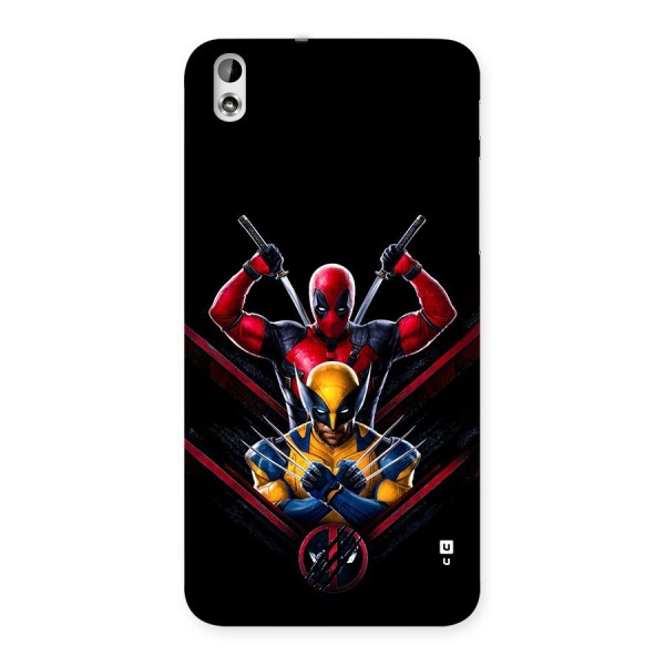 Logan And Wade Back Case for Desire 816