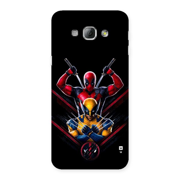 Logan And Wade Back Case for Galaxy A8