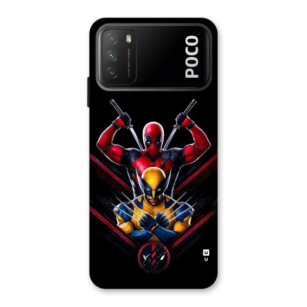 Logan And Wade Back Case for Poco M3