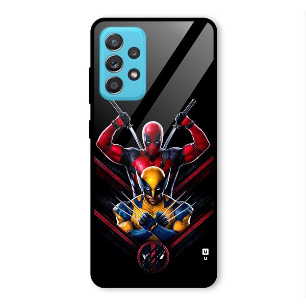 Logan And Wade Glass Back Case for Galaxy A52