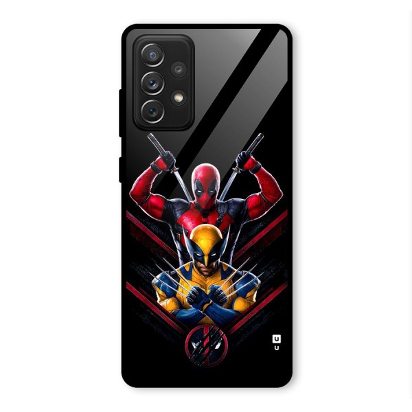 Logan And Wade Glass Back Case for Galaxy A72
