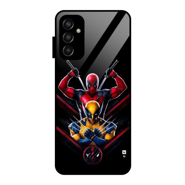 Logan And Wade Glass Back Case for Galaxy F13