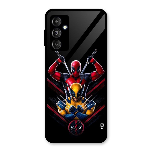 Logan And Wade Glass Back Case for Galaxy M14 5G