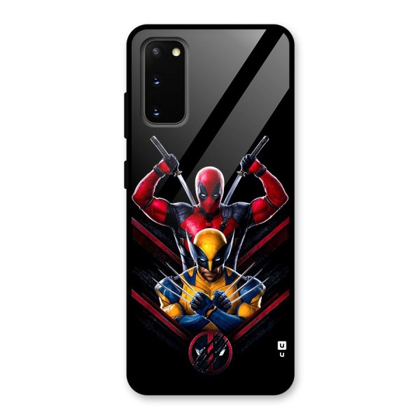Logan And Wade Glass Back Case for Galaxy S20