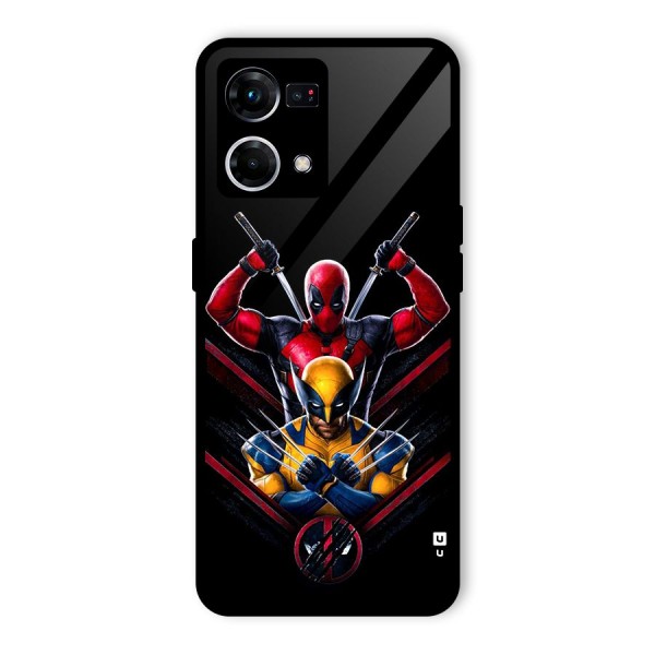 Logan And Wade Glass Back Case for Oppo F21s Pro 4G