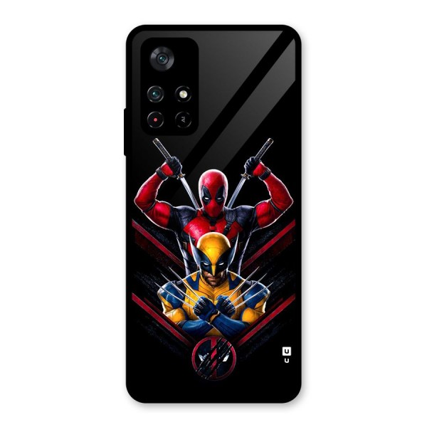 Logan And Wade Glass Back Case for Poco M4 Pro 5G