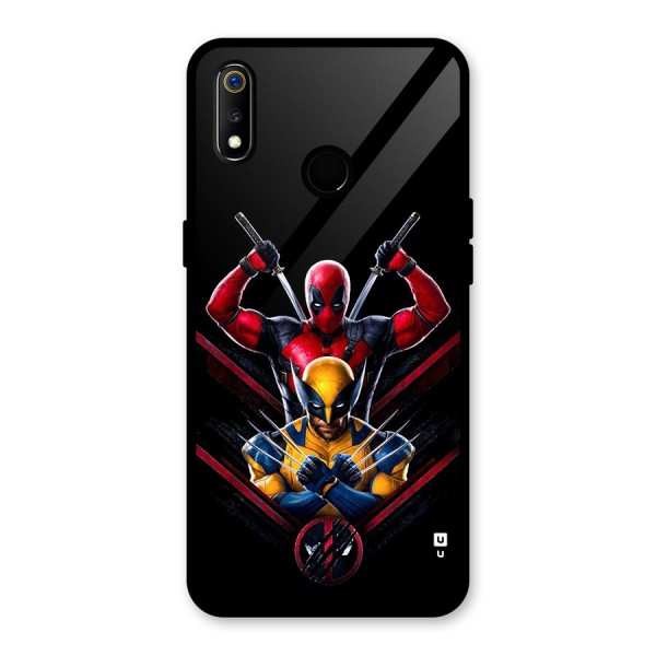 Logan And Wade Glass Back Case for Realme 3